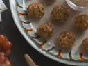 Roquefort-Rolled Grapes, as seen on Food Network's Farmhouse Rules, Season 4.