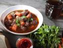 Beef stew in a bowl, as seen on Food Network's Farmhouse Rules, Season 4.