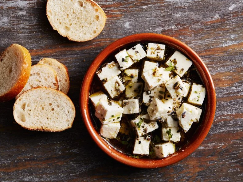 FNK Flat Content;3-Ingredient Thanksgiving Appetizers;Marinated Feta