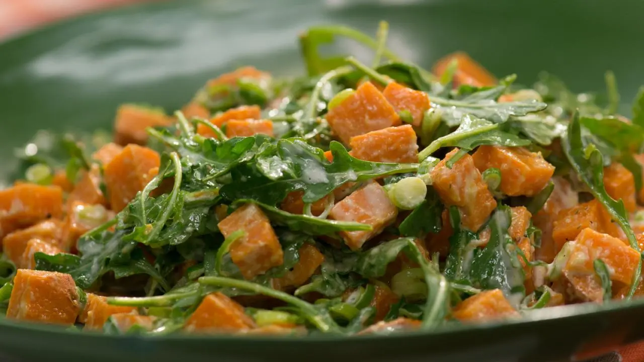 Sweet Potato and Arugula Salad