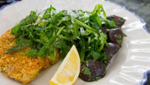 Valerie's Cutlets with Arugula