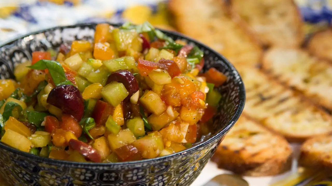 Valerie's Tomato Bruschetta