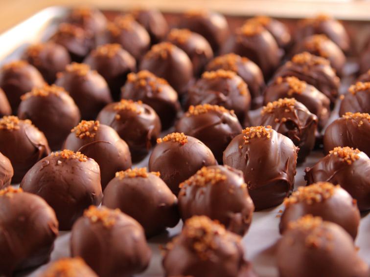 ChipotleSalted Chocolate Truffles Recipe Ree Drummond Food Network