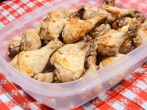Roasted Lemon Chicken Legs
