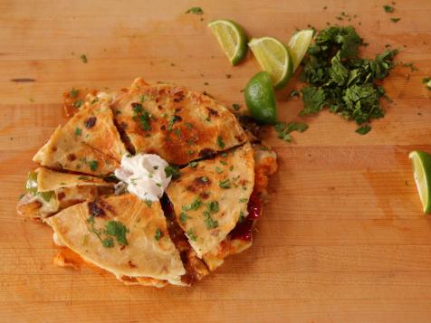 Quesadillas with Shrimp and Peppers