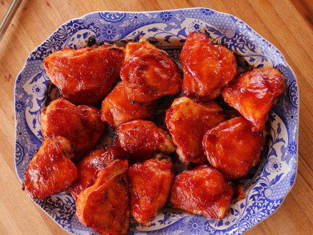 baked chicken recipe garlic Food Ree Network Recipe  Oven Drummond Chicken   Roasted BBQ