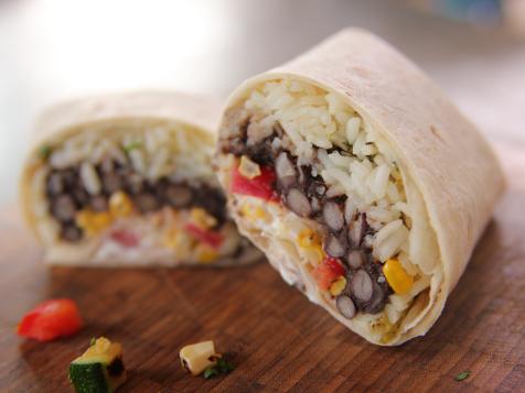 Grilled Veggie Burritos