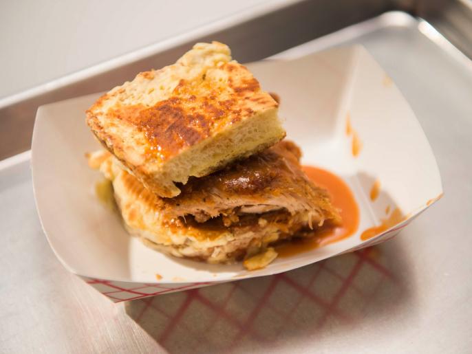 French Toast Fried Chicken Sandwich Recipe Food Network