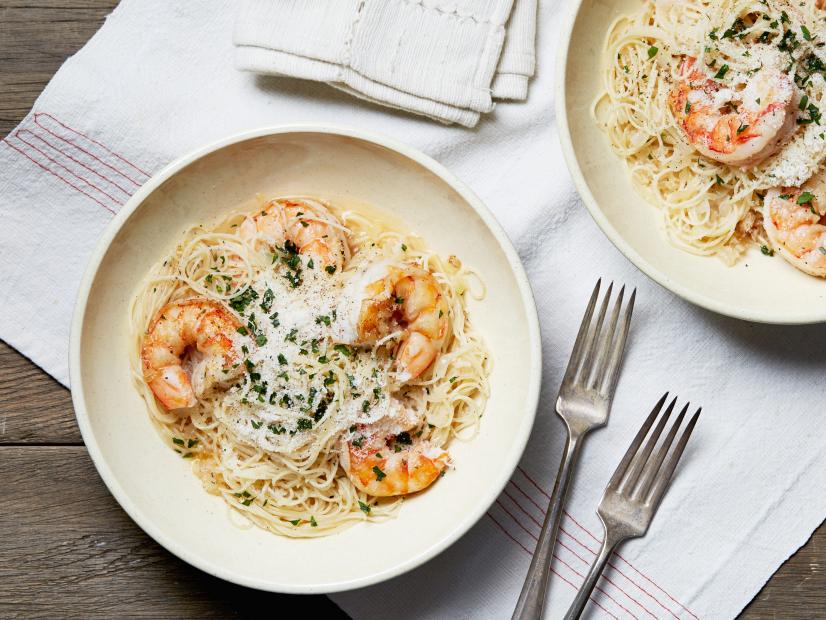 Easy Shrimp Scampi With Angel Hair Pasta Recipe Ree Drummond Food Network