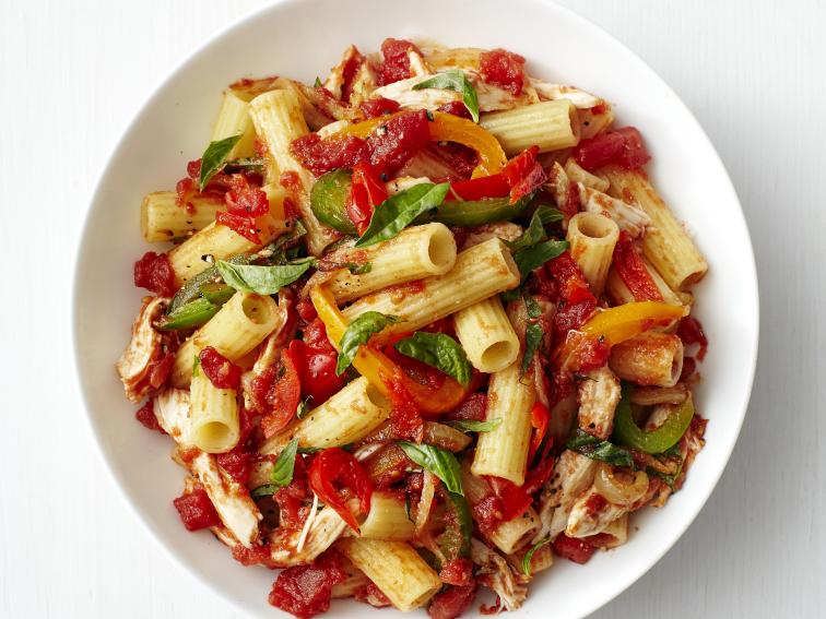 Rigatoni with Chicken and Bell Peppers Recipe Food Network Kitchen