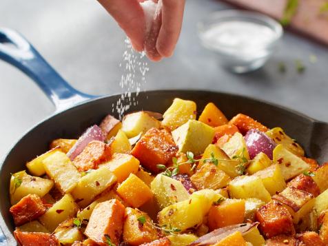 Napa Style Roasted Vegetables with Diamond Crystalandreg; Sea Salt