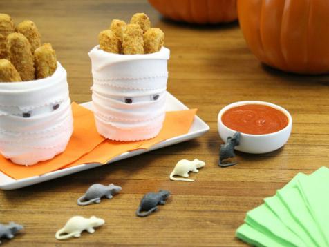 DIY Mummy Serving Bowl Featuring Farm Richandreg; Mozzarella Sticks