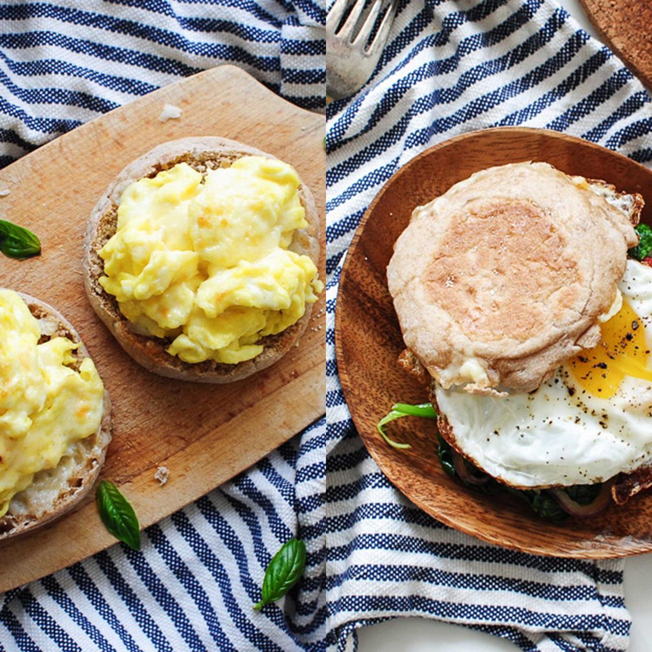 Freezer Friendly Breakfast Sandwiches - One Sweet Appetite