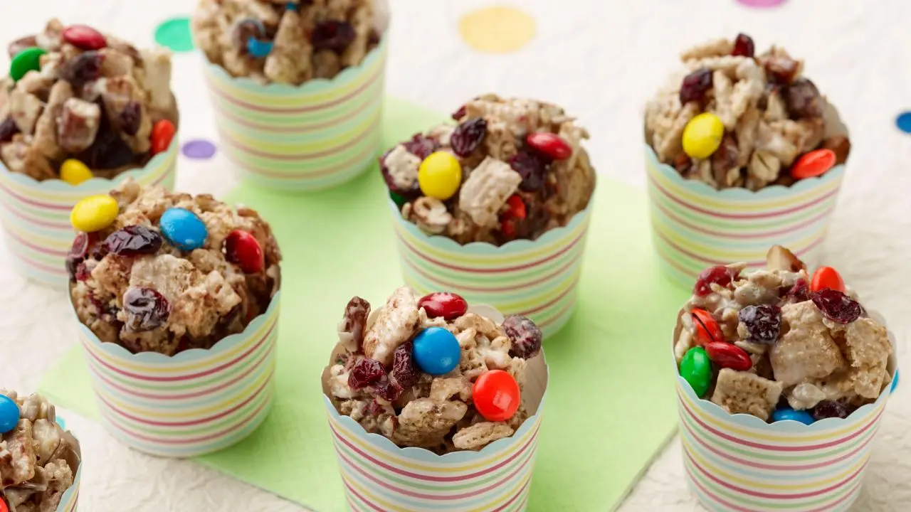 Trail Mix Cereal Treats