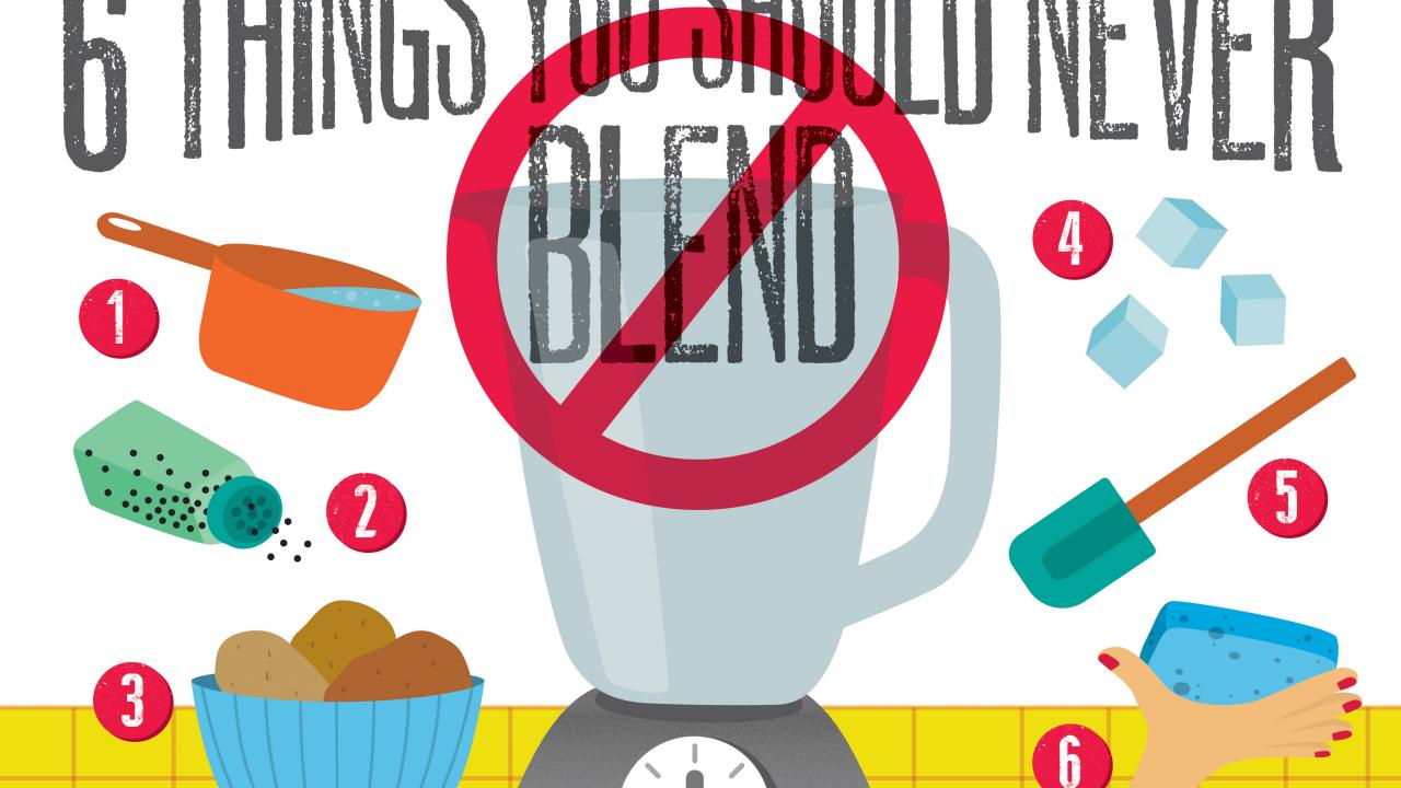 10 Things You Should Never Put In A Grinder And Blender