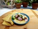 Marcela Valladolid's Carnitas dish is seen on the set of Food Network's The Kitchen, Season 7.