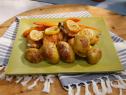 Sunny Anderson's Roasted Rosemary and Thyme Chicken is seen on the set of Food Network's The Kitchen, Season 7.
