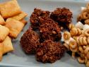 Marcela Valladolid's Cheesy Cereal Crackers, Sunny Anderson Chocolate Cereal No Bake Cookies and Jeff Mauro's Honey Cereal Bars Food Network's The Kitchen, Season 7.