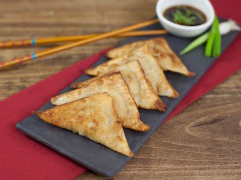 Crab Wontons with Sherry Soy Dip