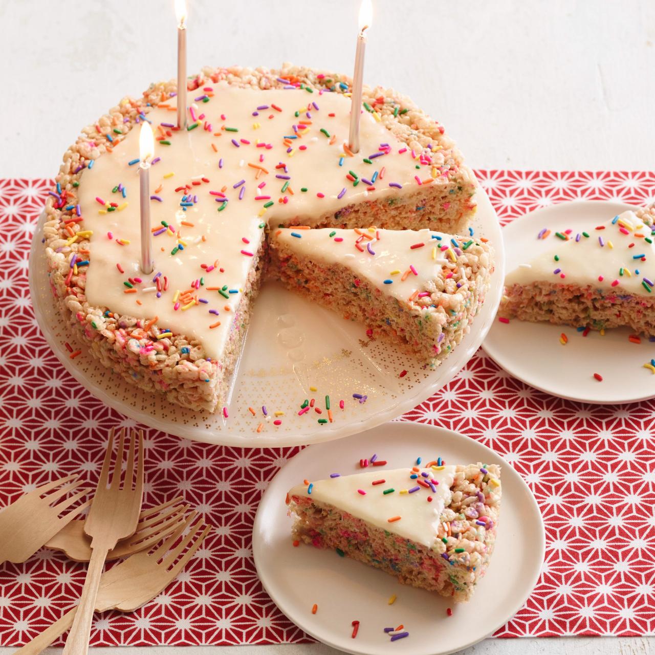 Rice Cereal Treat Cake - Wilton