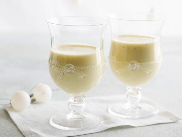 FNK NONALCOHOLIC
EGGNOG **Holiday, not red and green, but can be Christmasy
Food Network Kitchen
Food Network
Eggs, Sugar, Kosher Salt, Milk, Heavy Cream, Vanilla Extract, Nutmeg, Lemon Zest