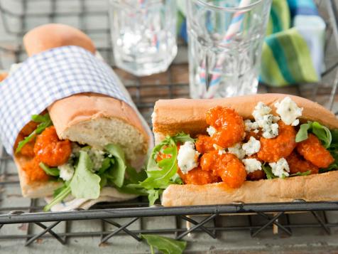 Buffalo Shrimp Sandwich