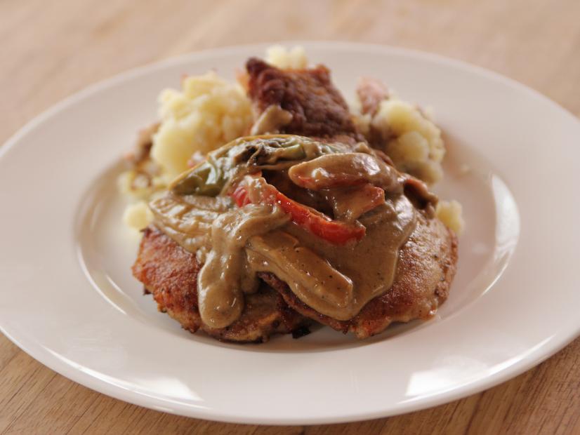 Smothered Pork Chops Recipe  Ree Drummond  Food Network