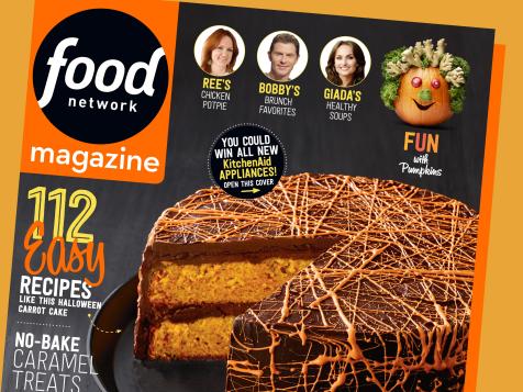 Food Network Magazine October 2015 Recipe Index Food Network