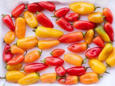 Mini Sweet Peppers Still LIfe | Food Photography by Jackie Alpers