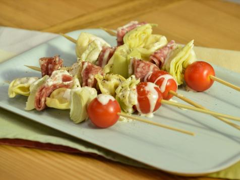 Pasta Salad on a Stick