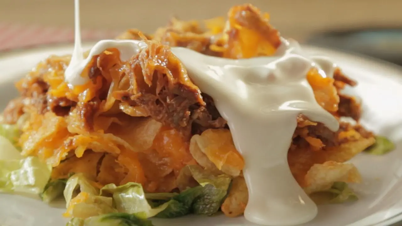 Trisha's Barbecue Pork Nachos