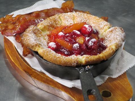 Dutch Baby with Cranberry-Orange Compote