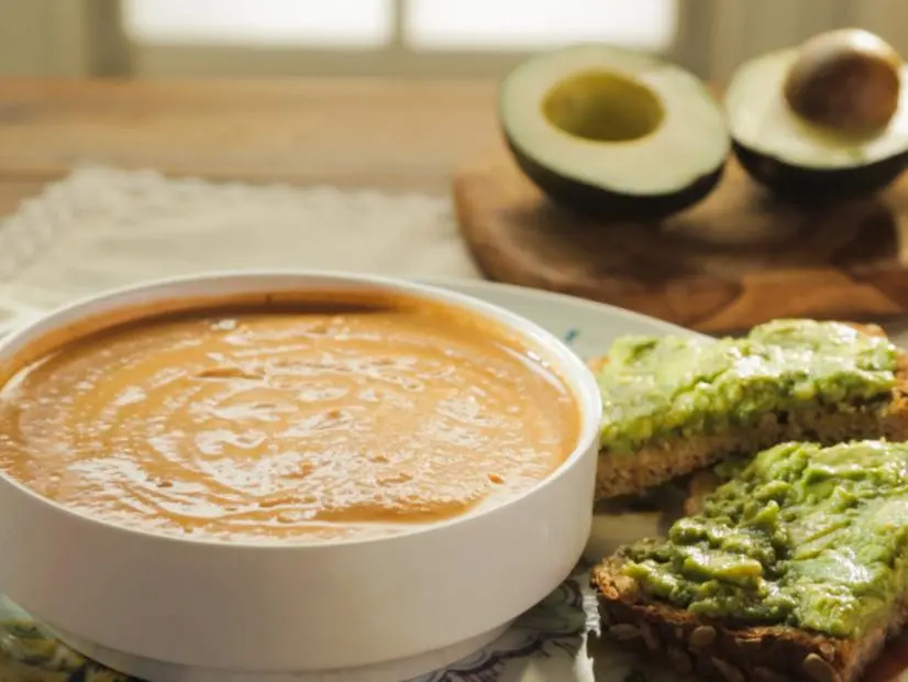 Tomato Bisque with Cashew Cream Recipe Trisha Yearwood Food Network