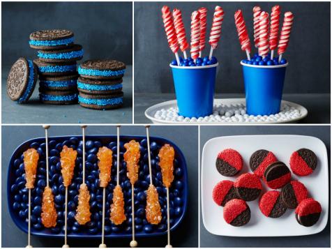Victory Is Sweet: Candy Centerpieces for Every Football Team in the Playoffs