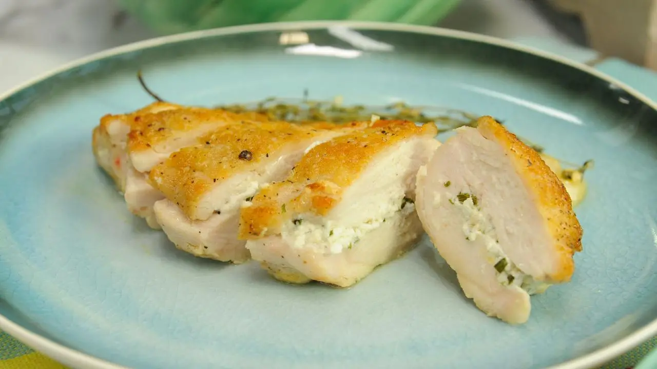 Goat Cheese Stuffed Chicken