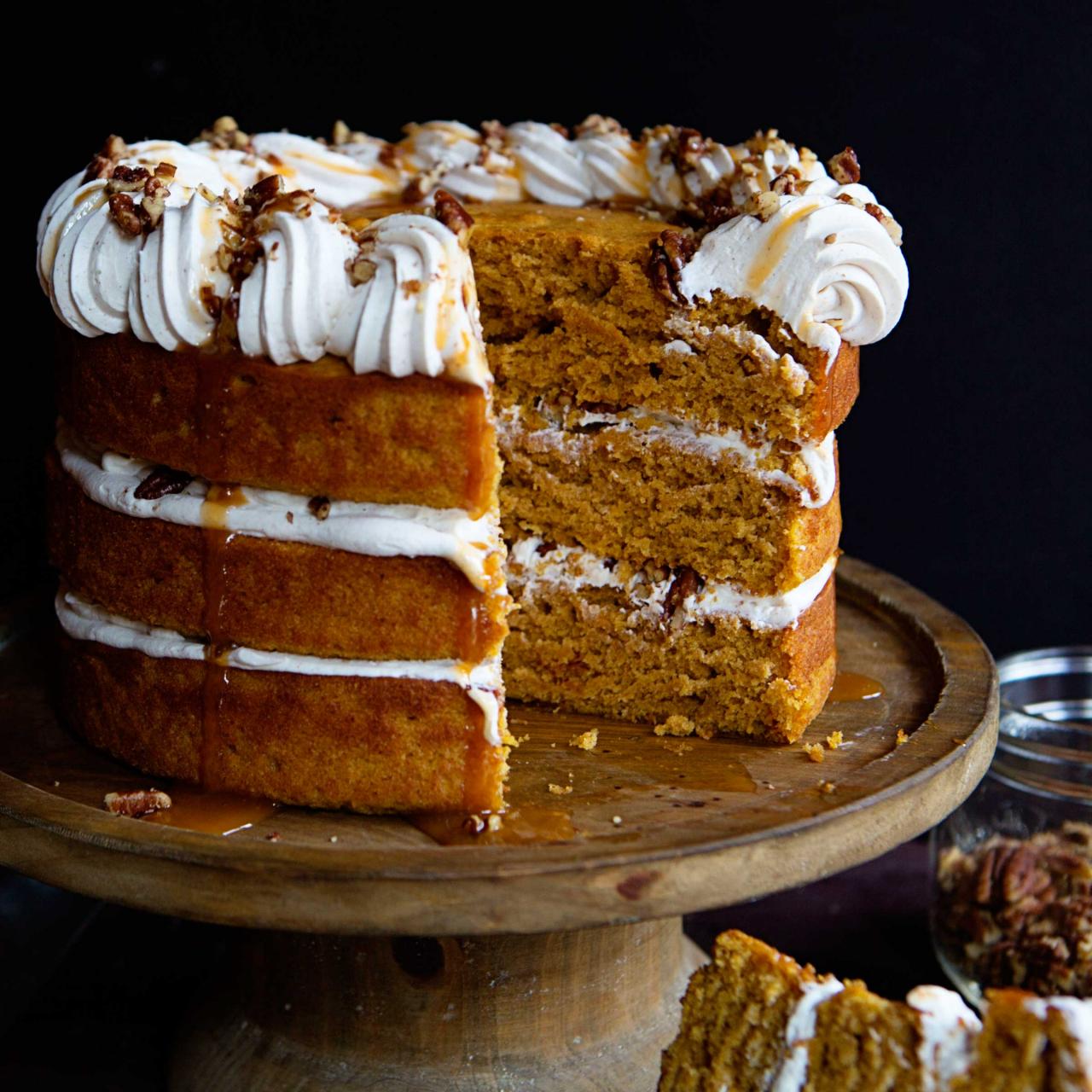 The Best Pumpkin Cake Recipe - Gretchen's Vegan Bakery