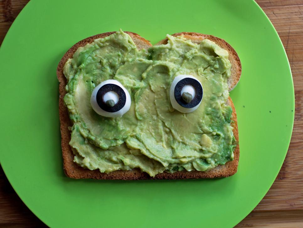 Toast Comes Alive with Edible Eyes : Food Network | Cooking With Kids ...