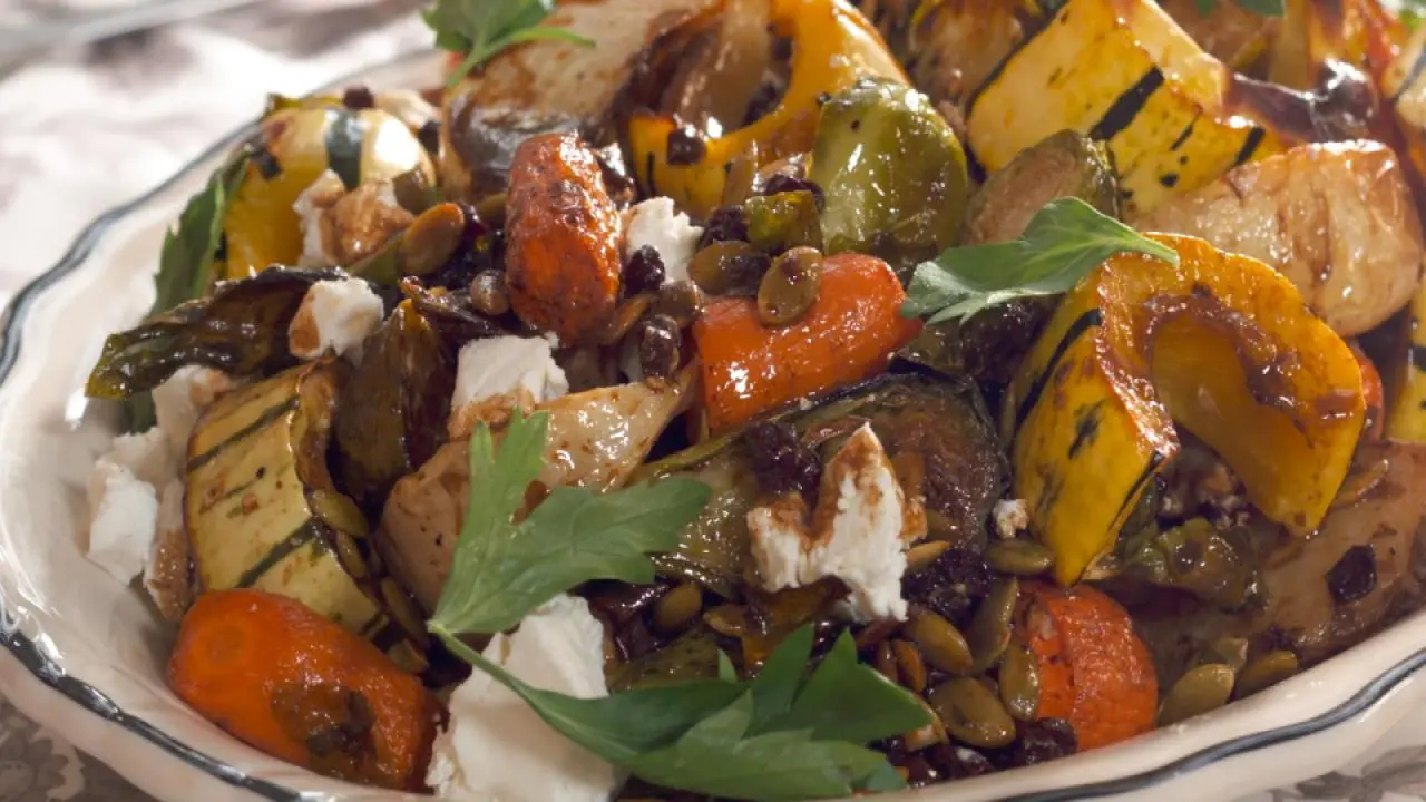 Roasted Root Vegetable Salad