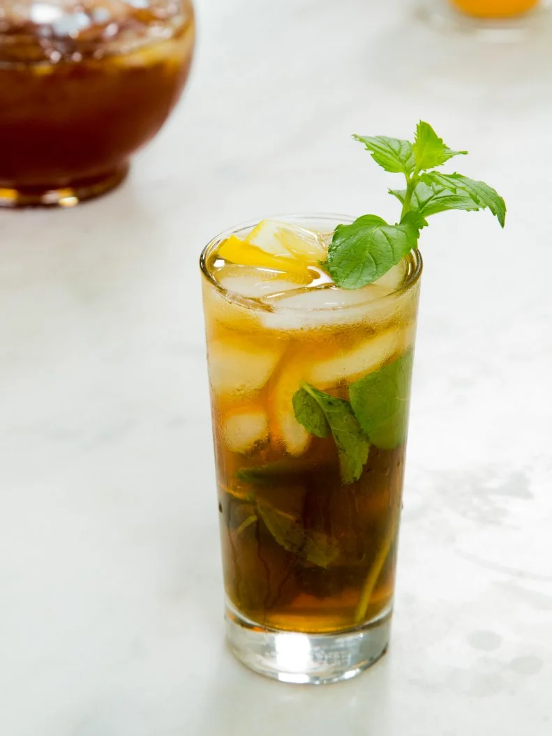 Ayesha Curry’s Spiced Tea Mojitos, as seen on Food Network’s Ayesha’s Homemade, Season 1.