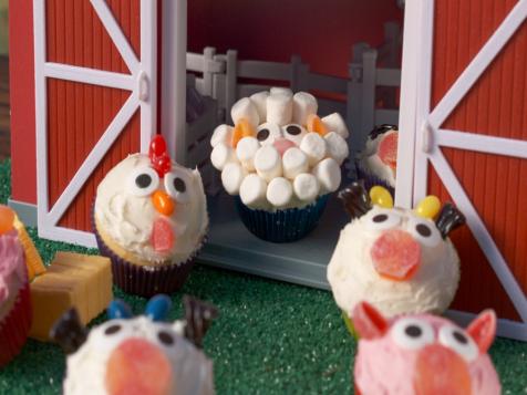 Barnyard Vanilla Cupcakes