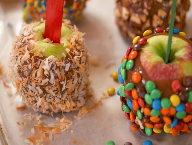 CaramelDipped Local Apples Recipe Nancy Fuller Food