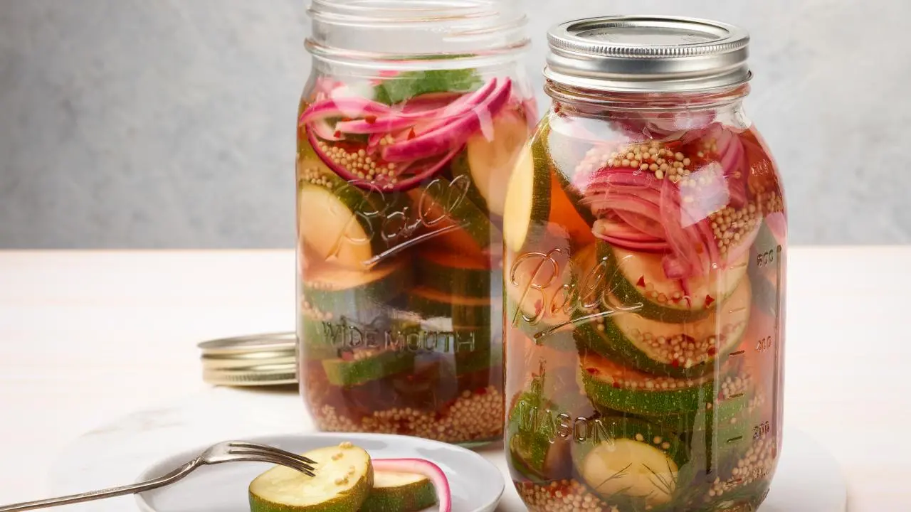 Quick-Pickled Zucchini