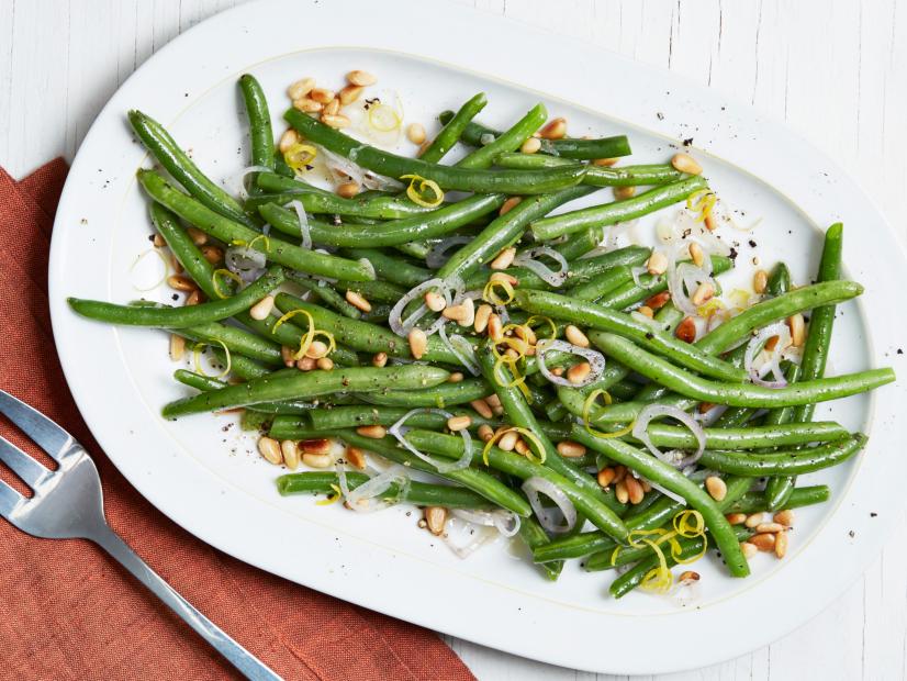 Green Beans with Lemon and Pine Nuts Recipe | Food Network