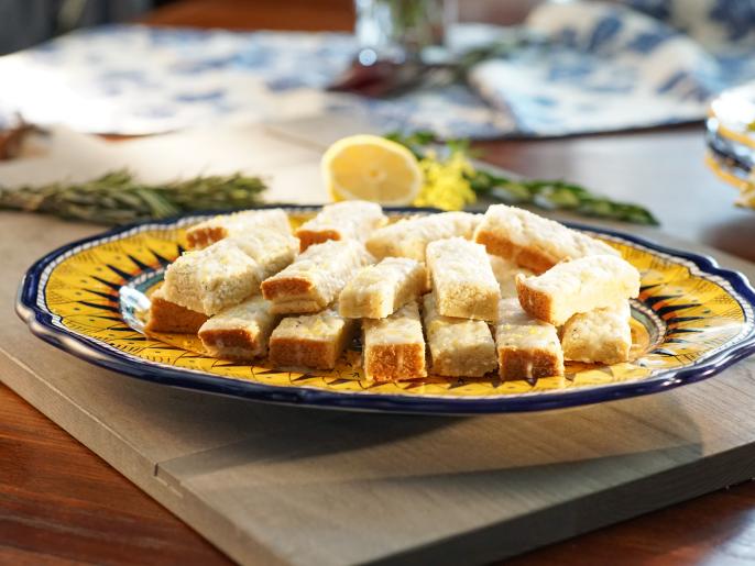 RosemaryLemon Shortbread Cookies Recipe Valerie Bertinelli Food