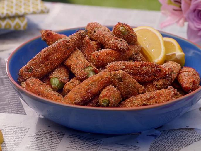 Fried Okra Recipe Food Network   1477929688346 