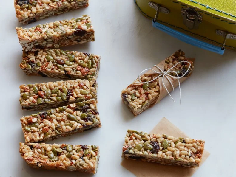 Almond Cherry Pepita Bars