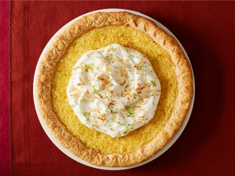 Lime-Coconut Custard Pie
