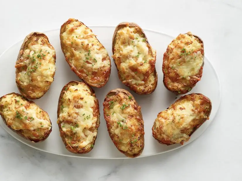Cheesy Twice-Baked Potatoes Recipe | Katie Lee Biegel | Food Network