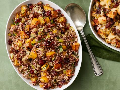 Rice Stuffing with Butternut Squash