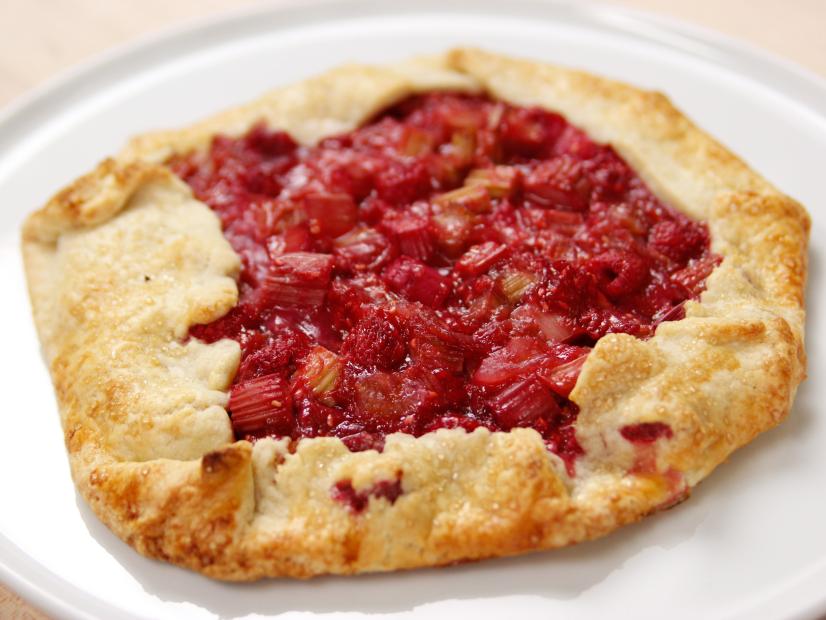 Raspberry Rhubarb Crostata Recipe | Ina Garten | Food Network